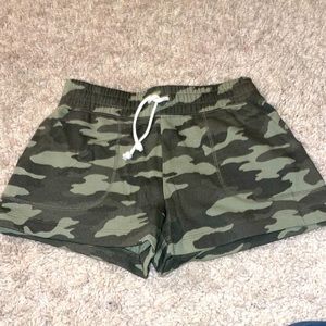 Cozy Camo Lounge Shorts
